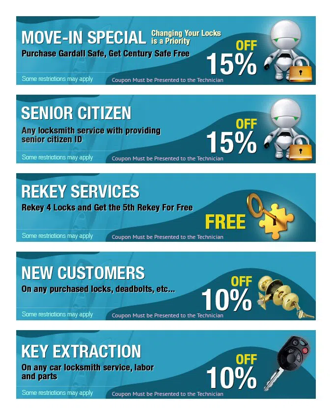 Greenwich Locksmith Service Greenwich, CT 203-347-3108 - coupons8-set-five